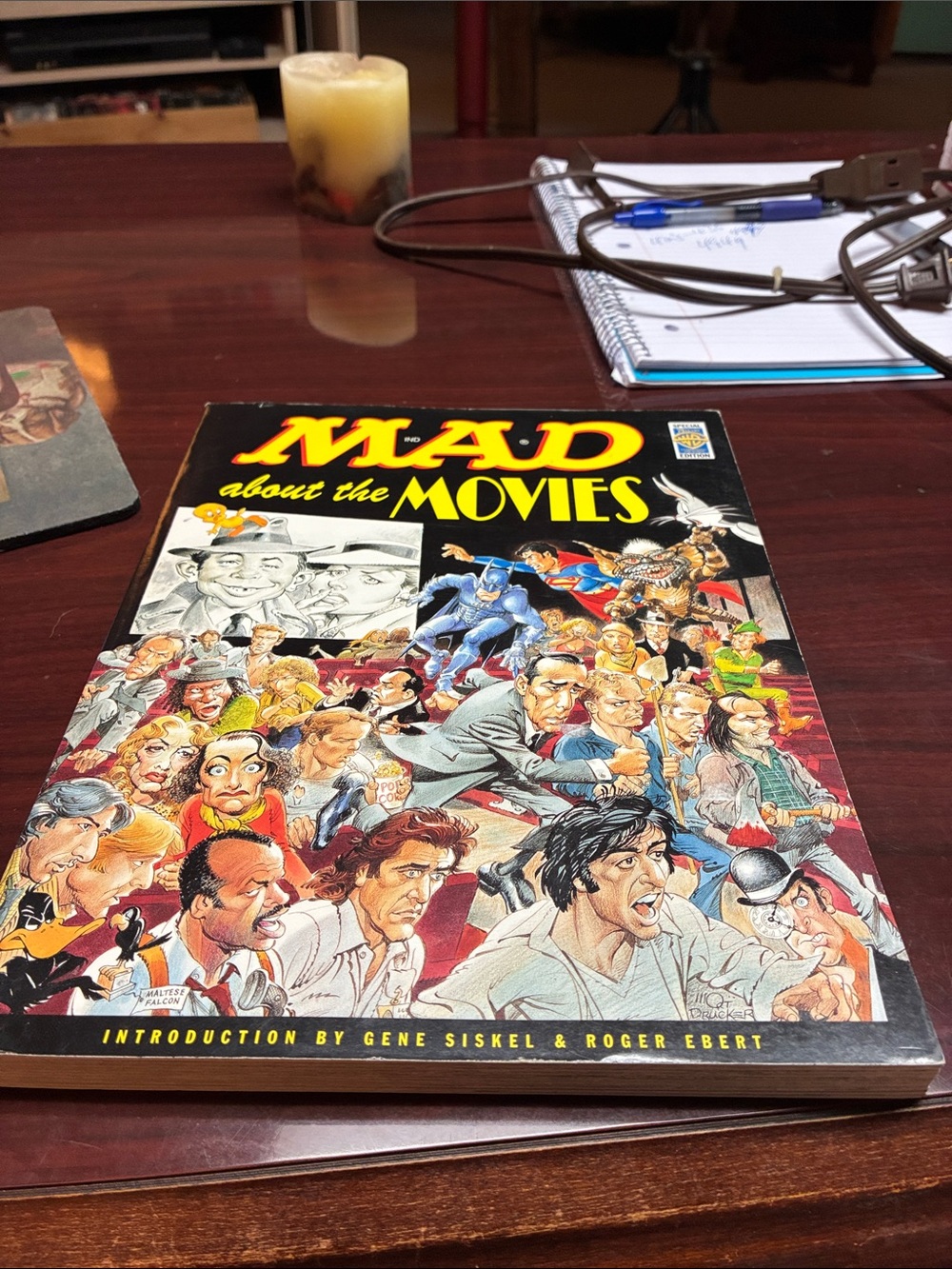 MAD About the Movies Paperback Book -Black & MulticolorCover. Special 75th Editi